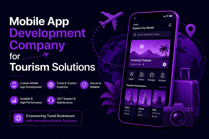 Mobile app development company for tourism