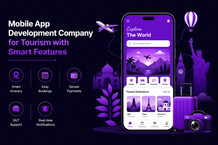Mobile app development company for tourism