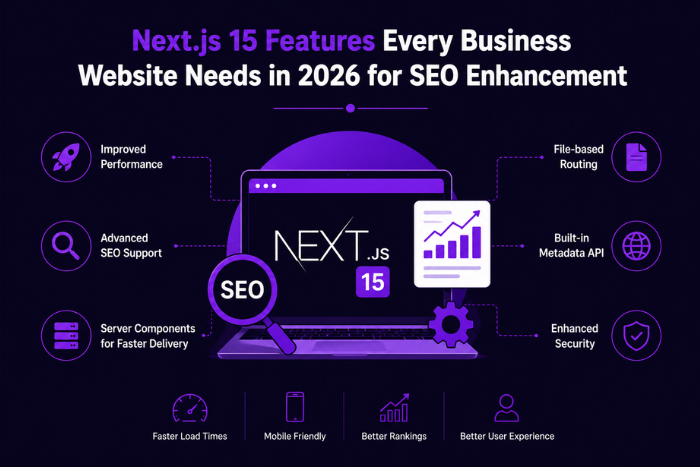 Next.js 15 features every business website needs in 2026