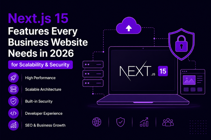 Next.js 15 features every business website needs in 2026