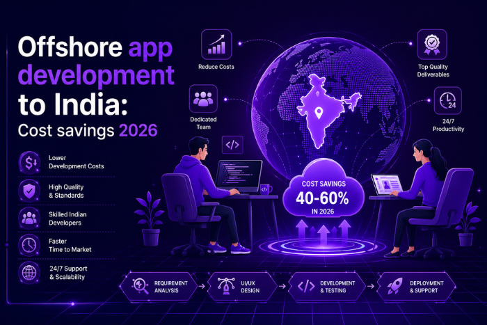 Offshore app development to India: Cost savings 2026