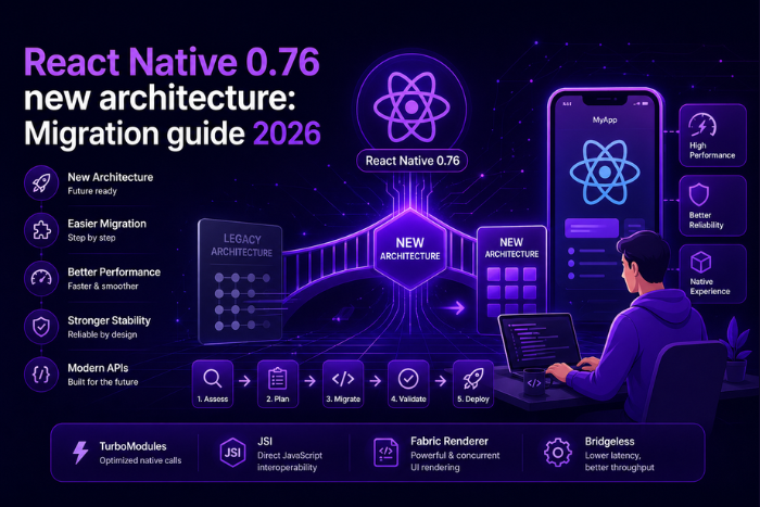 React Native 0.76 new architecture: Migration guide 2026