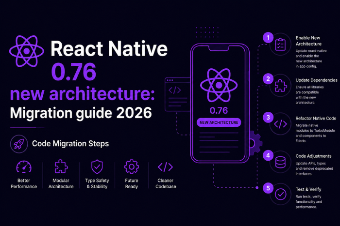React Native 0.76 new architecture: Migration guide 2026