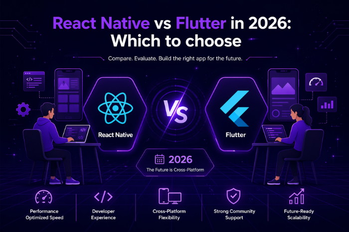 React Native vs Flutter in 2026: Which to choose