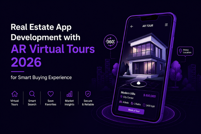 Real estate app development with AR virtual tours 2026
