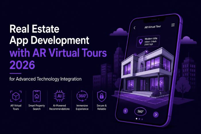 Real estate app development with AR virtual tours 2026