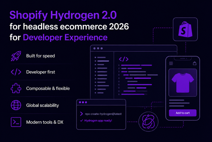 Shopify Hydrogen 2.0 for headless ecommerce 2026