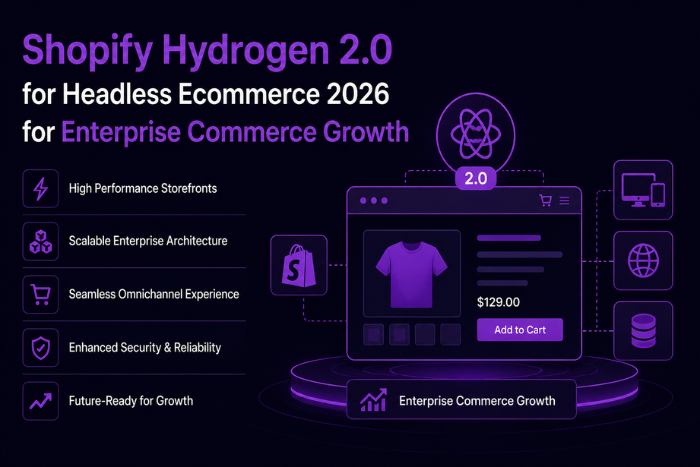 Shopify Hydrogen 2.0 for headless ecommerce 2026
