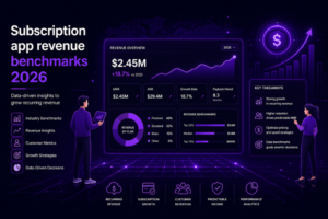 Subscription app revenue benchmarks 2026