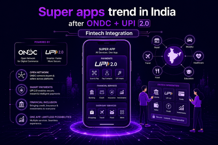 Super apps trend in India after ONDC + UPI 2.0
