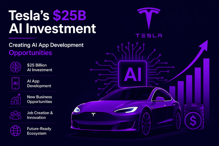 Tesla’s $25B AI spend means more demand for AI app developers