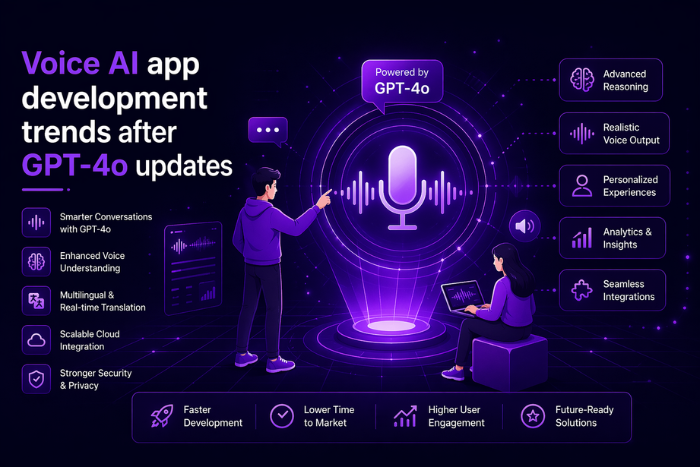 Voice AI app development trends after GPT-4o updates
