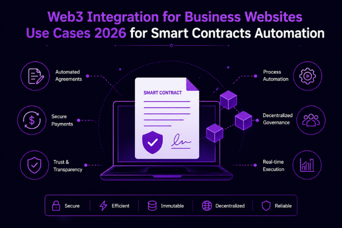 Web3 integration for business websites: Use cases 2026