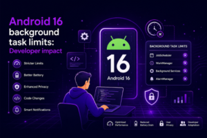 Android 16 background task limits: Developer impact