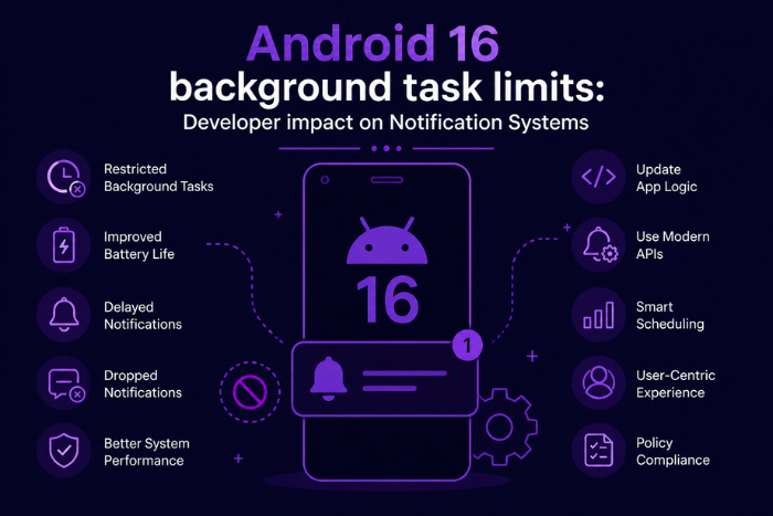 Android 16 background task limits: Developer impact