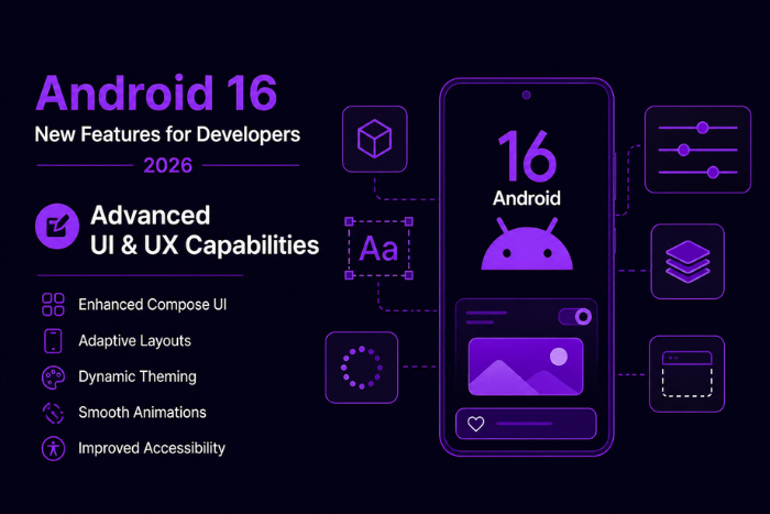 Android 16 new features for developers 2026