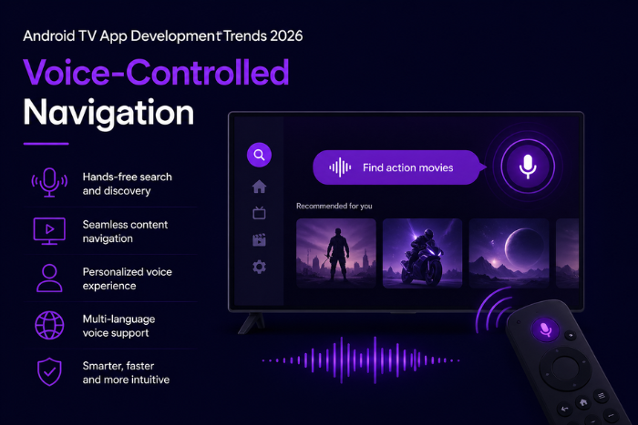 Android TV app development trends 2026