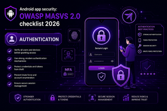 Android app security: OWASP MASVS 2.0 checklist 2026
