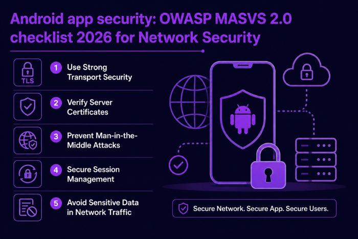 Android app security: OWASP MASVS 2.0 checklist 2026