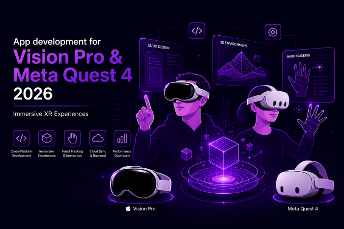 App development for Vision Pro & Meta Quest 4 2026