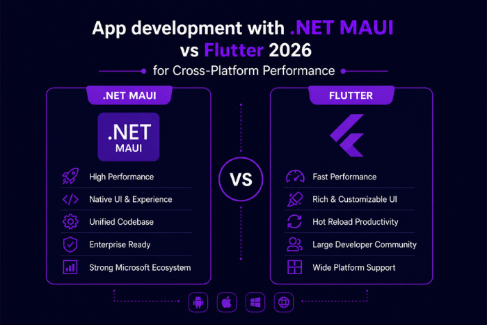 App development with .NET MAUI vs Flutter 2026