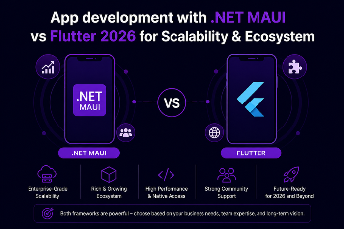 App development with .NET MAUI vs Flutter 2026