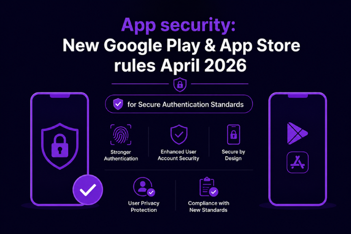 App security: New Google Play & App Store rules April 2026