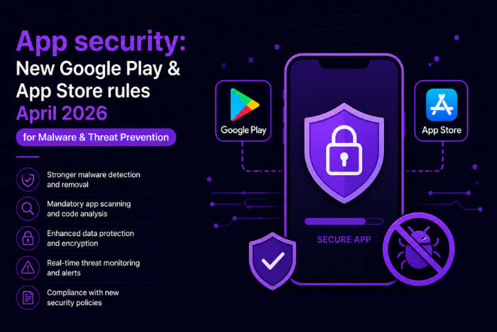 App security: New Google Play & App Store rules April 2026