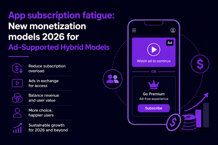 App subscription fatigue: New monetization models 2026