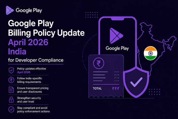 Google Play billing policy update April 2026 India