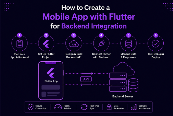 How to create a mobile app with Flutter?