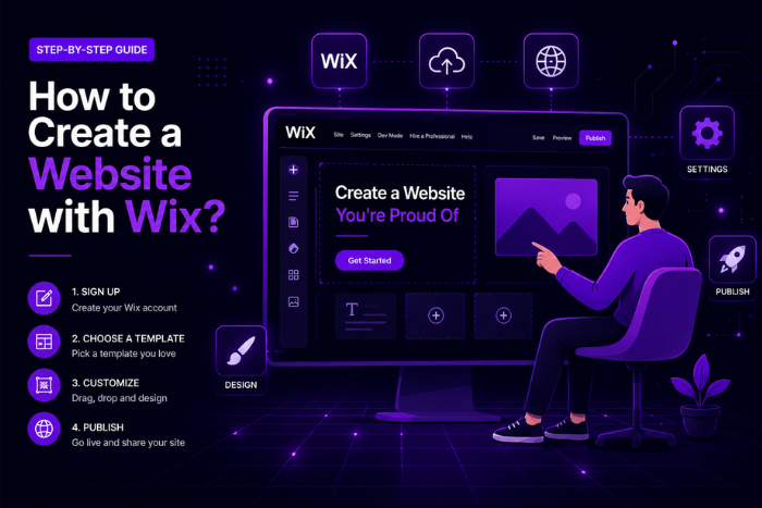 How to create a website with Wix?