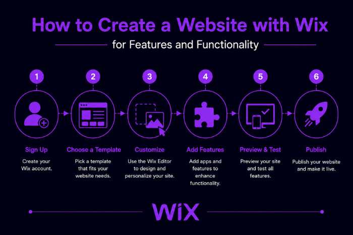 How to create a website with Wix?