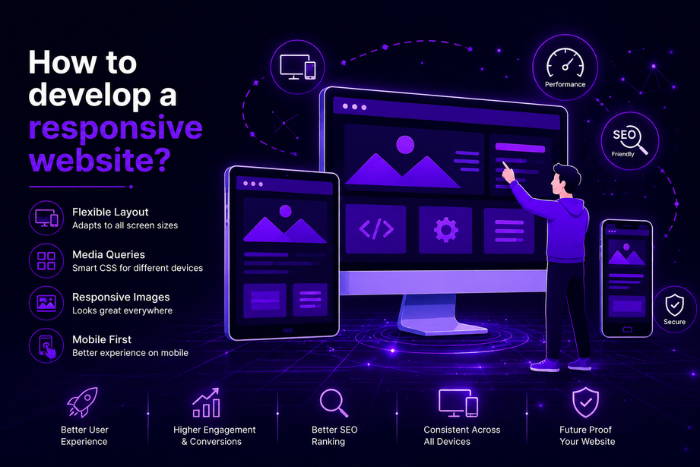 How to develop a responsive website?