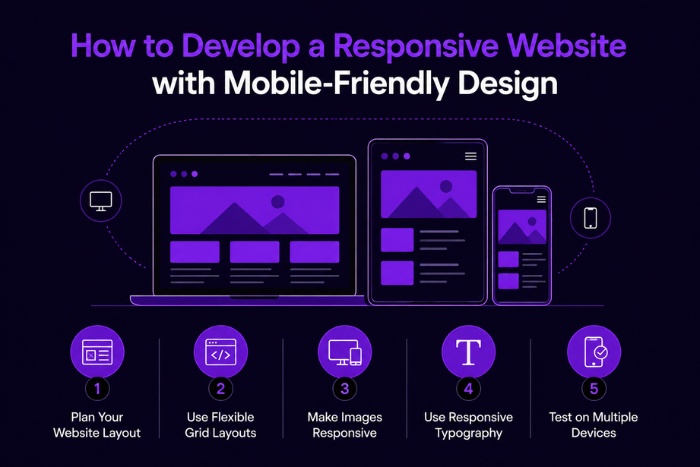 How to develop a responsive website?