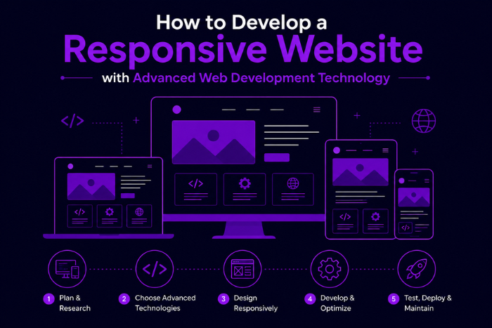 How to develop a responsive website?