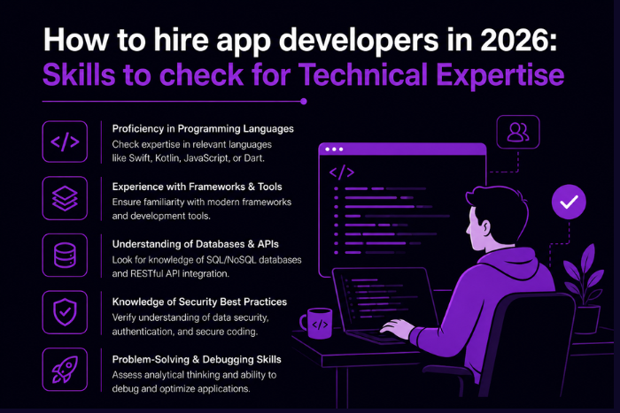 How to hire app developers in 2026: Skills to check