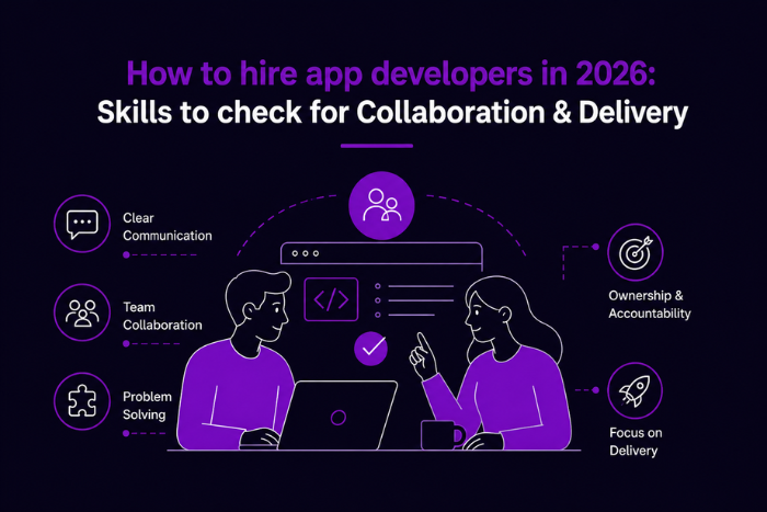 How to hire app developers in 2026: Skills to check