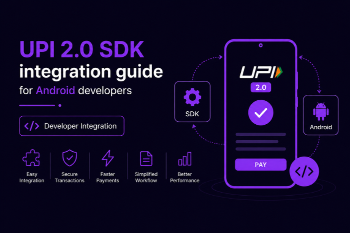 UPI 2.0 SDK integration guide for Android developers