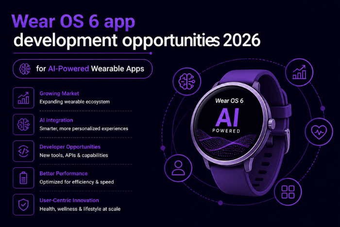 Wear OS 6 app development opportunities 2026