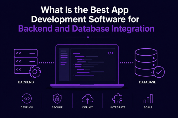 What is the best app development software?