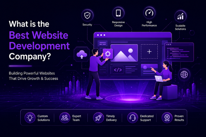 What is the best website development company?