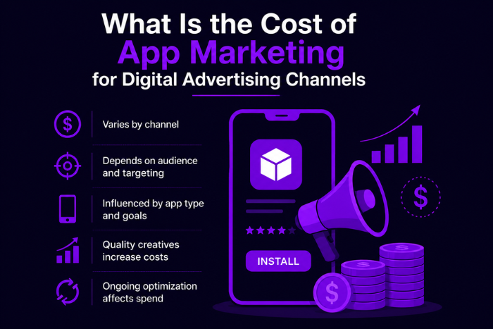 What is the cost of app marketing?