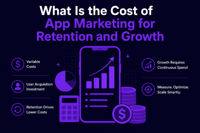 What is the cost of app marketing?