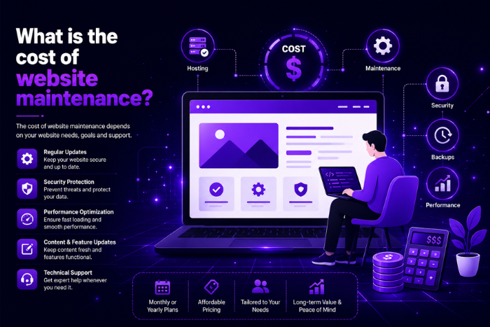 What is the cost of website maintenance?