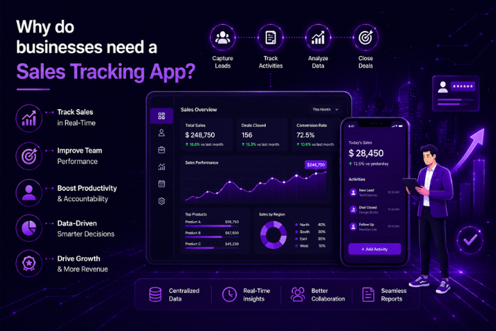 Why do businesses need a sales tracking app?