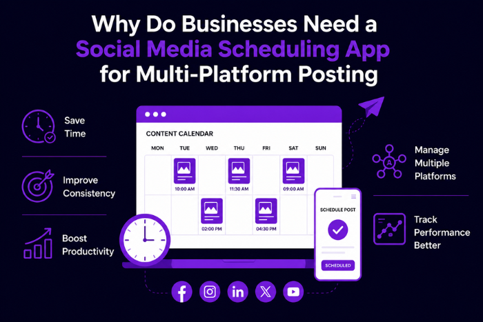 Why do businesses need a social media scheduling app?