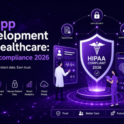 AI app development for healthcare: HIPAA compliance 2026