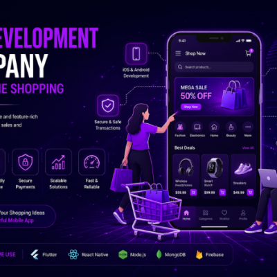 App development company for online shopping