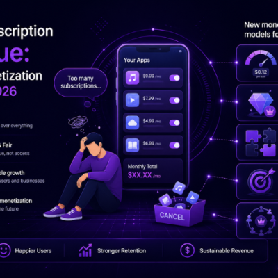 App subscription fatigue: New monetization models 2026